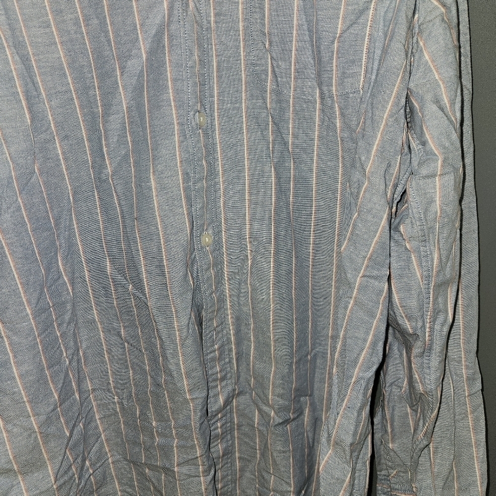 Gap Mens Long Sleeve Button Up Dress Shirt Size Xl - Picture 4 of 11